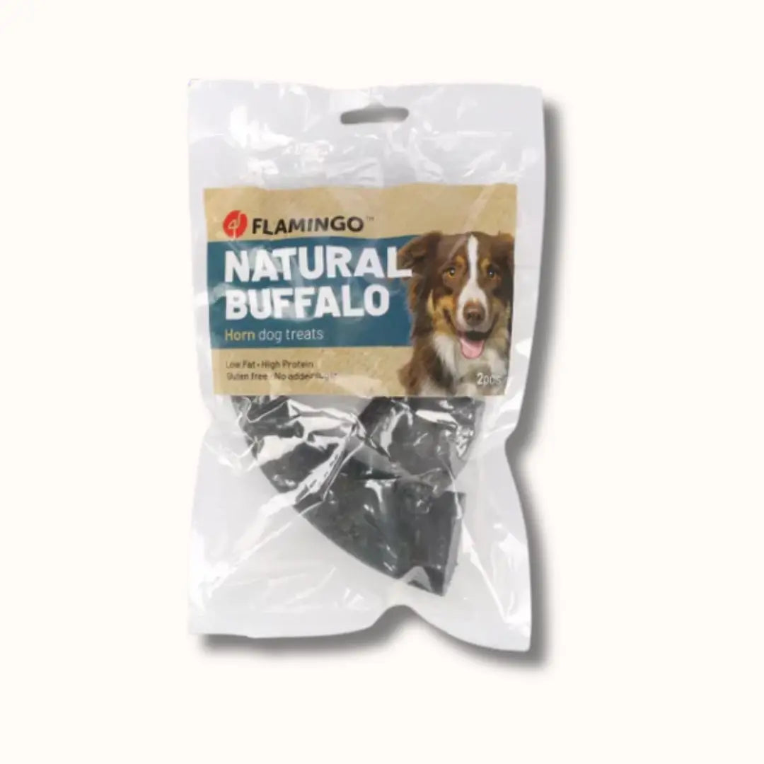 My Doggie Box natural buffalo horn.